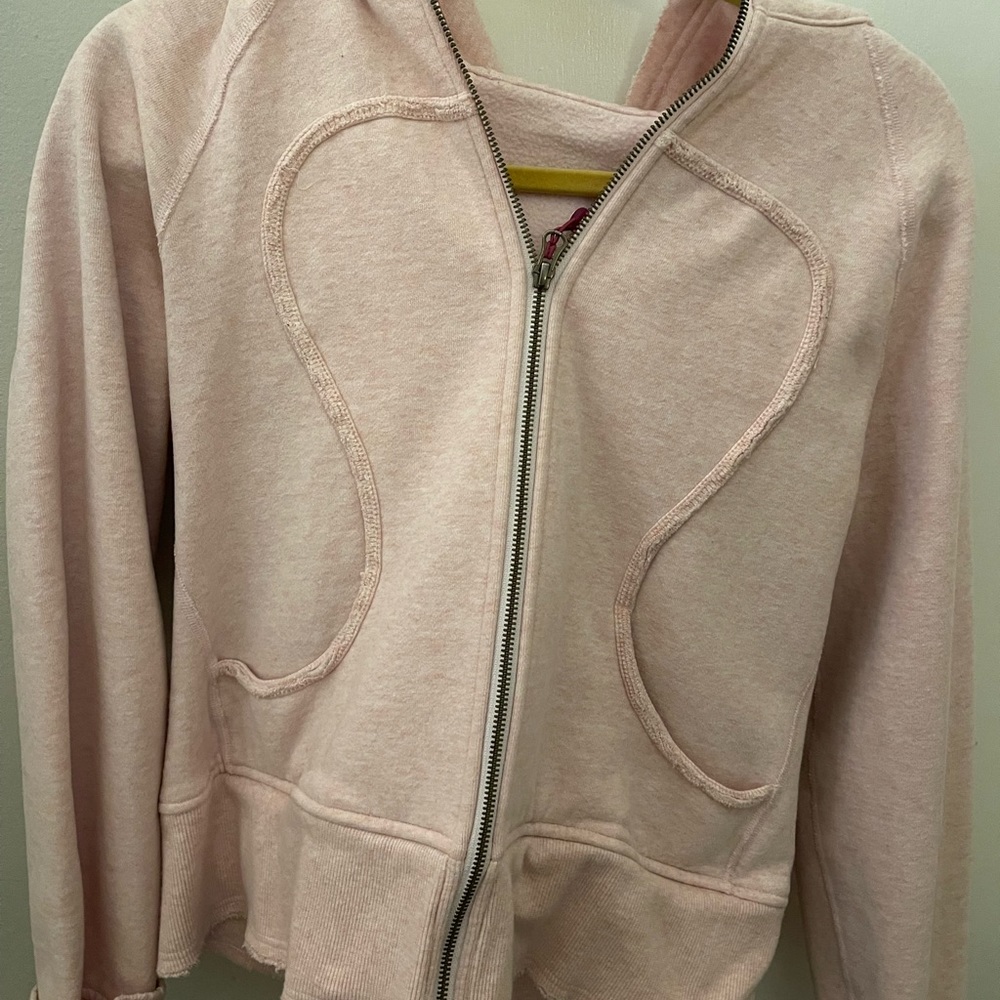 LuLu Lemon “on the move” Zip Up Hoodie